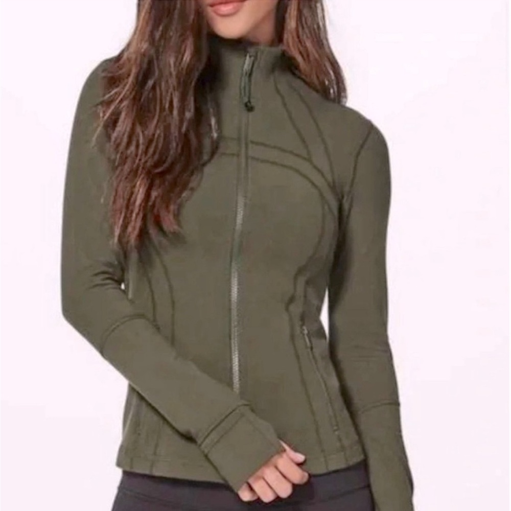 Lululemon Olive Green Define Jacket